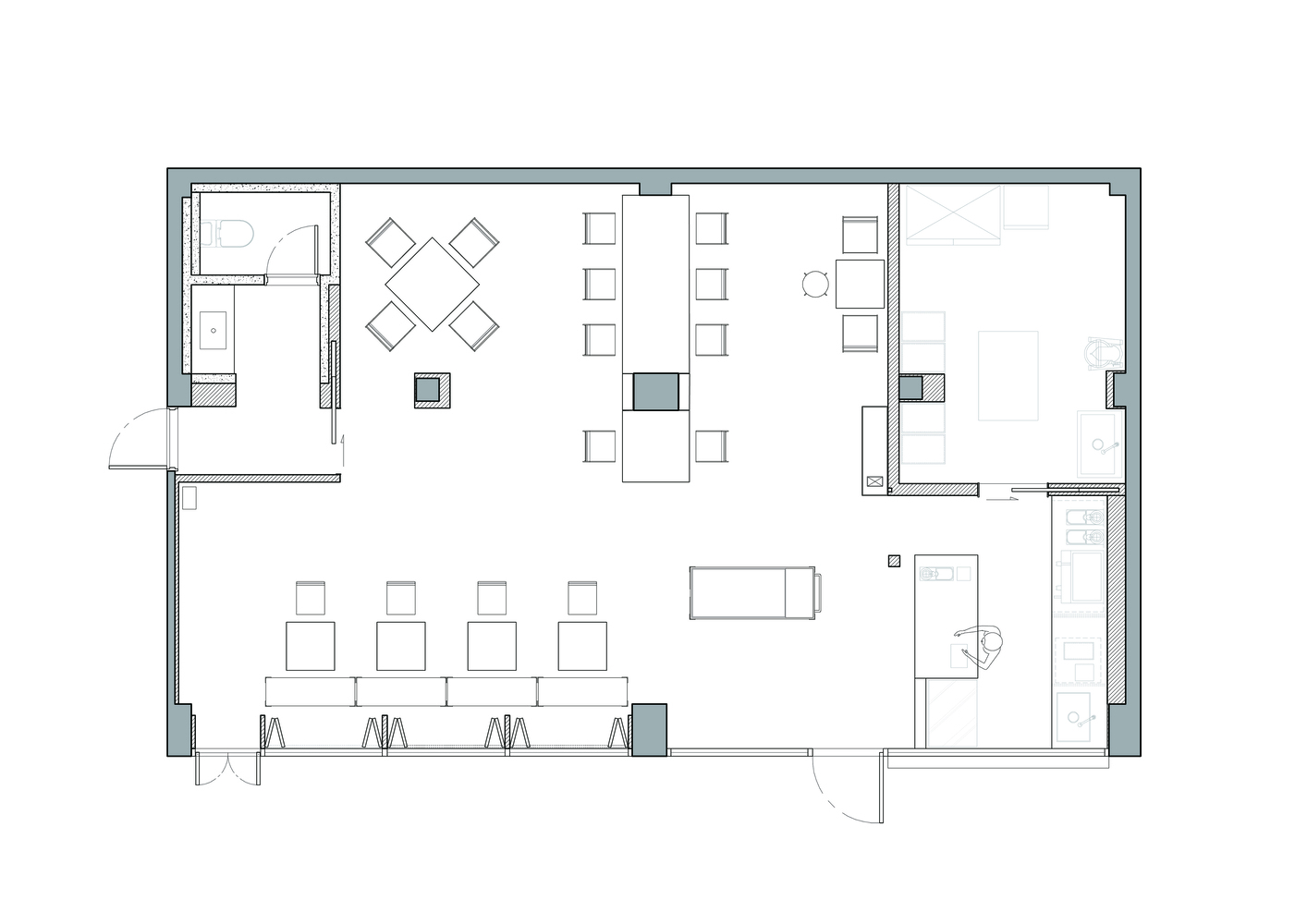 韩国 Busan 复古咖啡店 SSAP Coffee丨design by 83-15