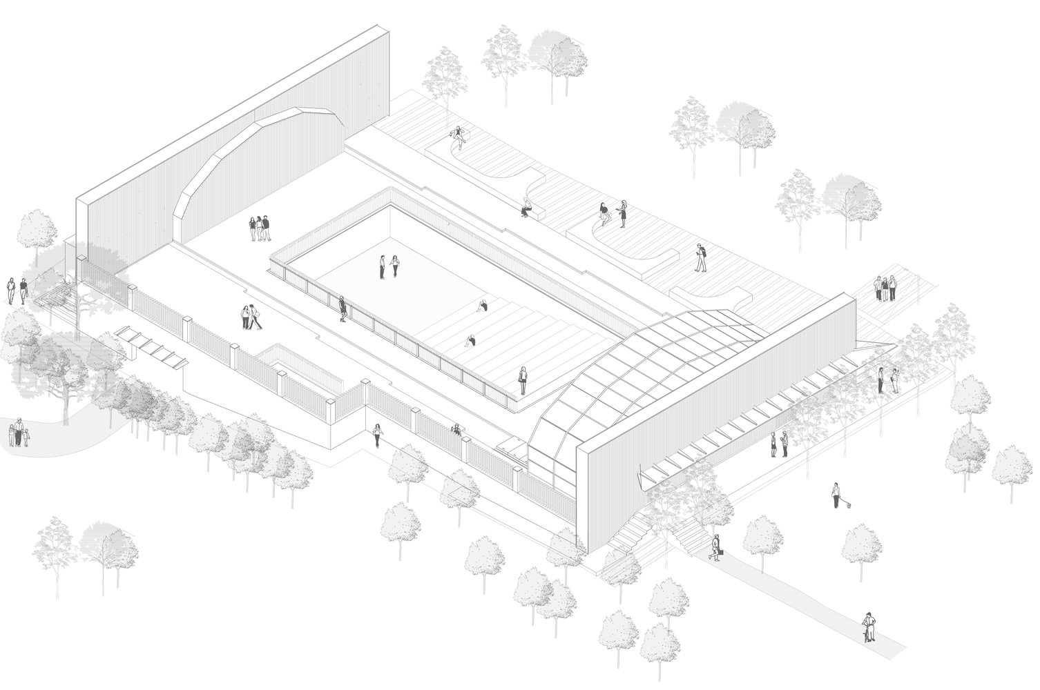 伊斯坦布尔公共大厅丨土耳其伊斯坦布尔丨SO? Architecture and Ideas-18