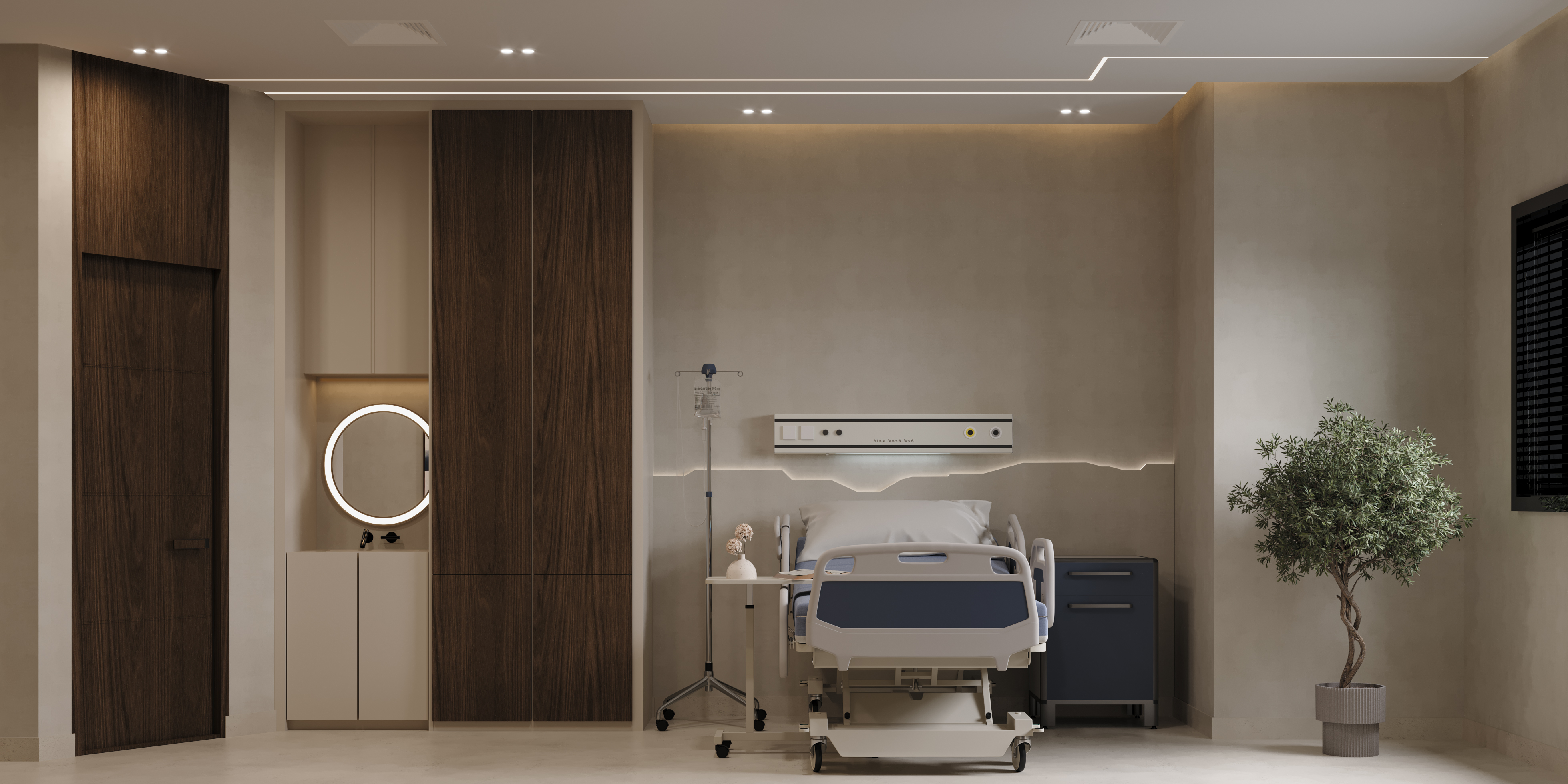 医院隔离室丨巴林丨Frameless Design Studio-5