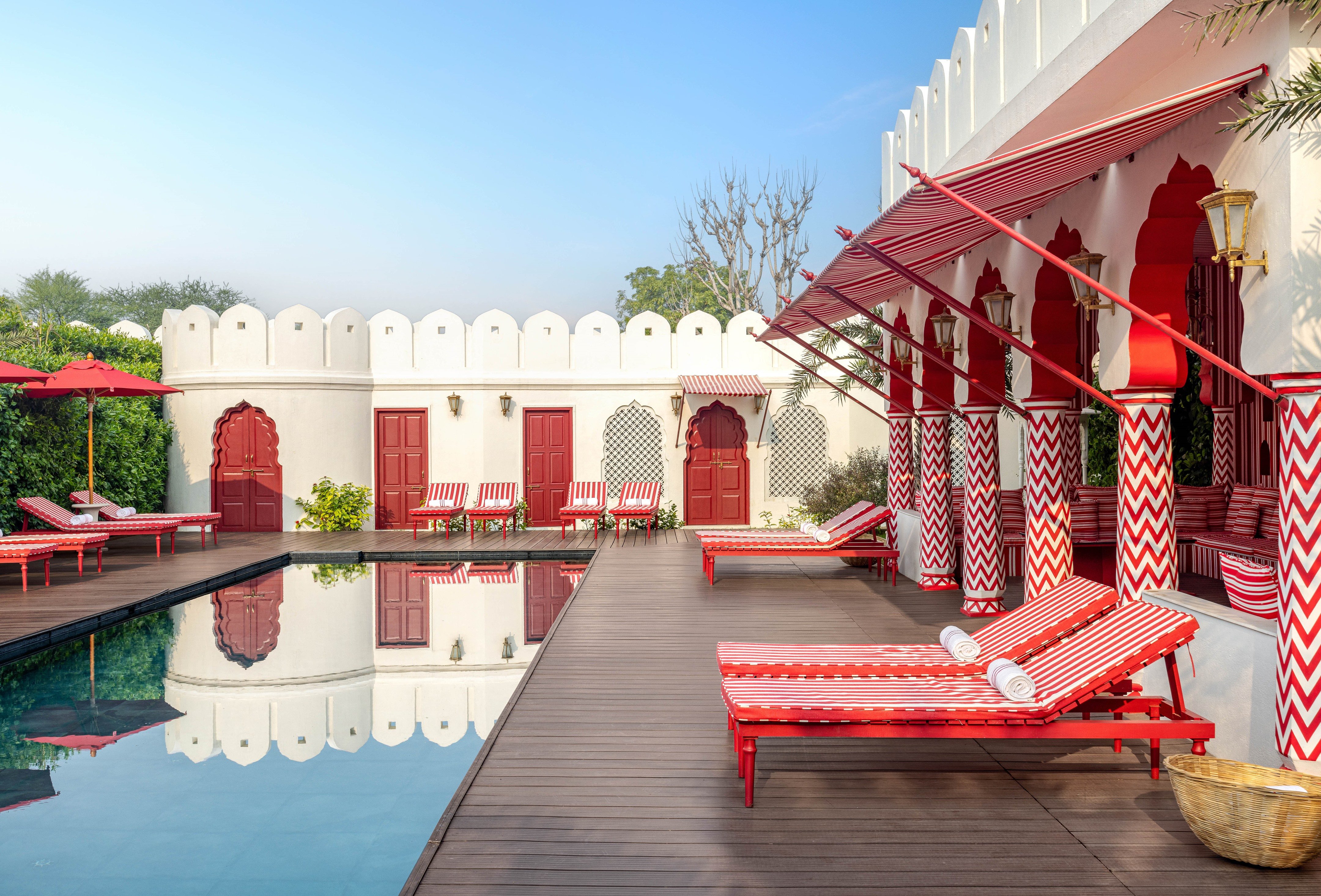 斋浦尔帕拉迪奥别墅丨印度丨Marie Anne Oudejans-1