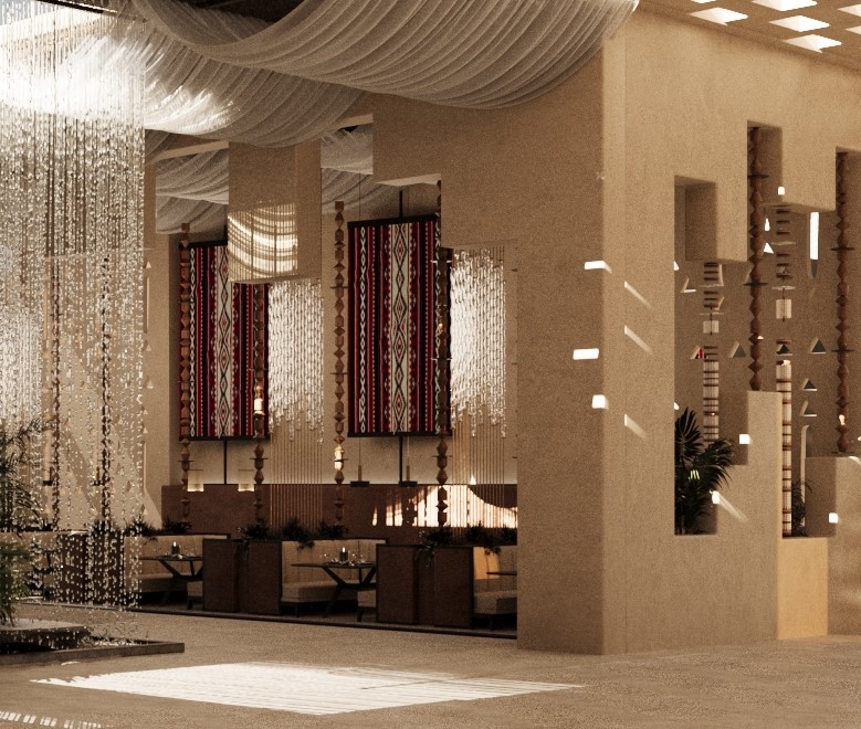 Restaurant Inspired By Najdi Style-13