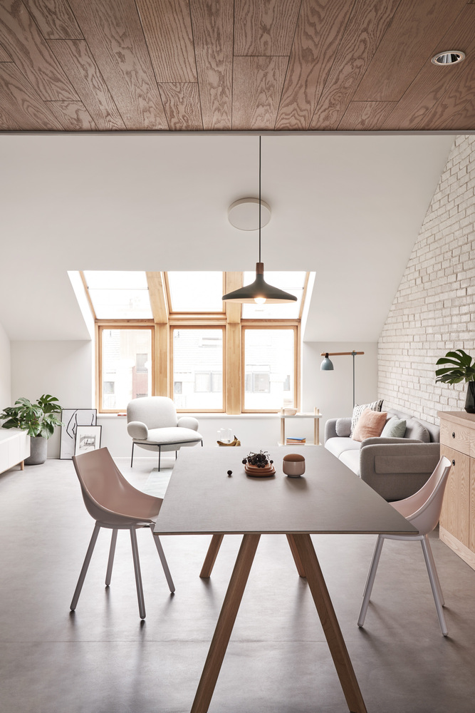 北京 Starburst House 的倾斜天花板挑战-44