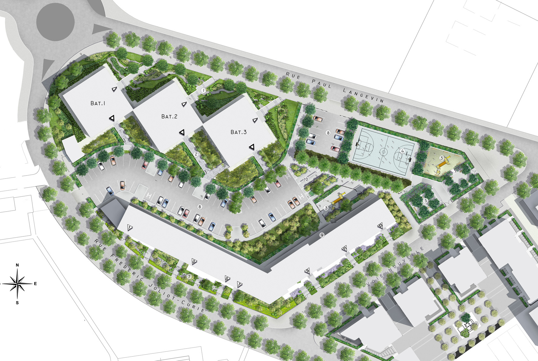 Quartier de la Muette城市更新项目丨法国-31