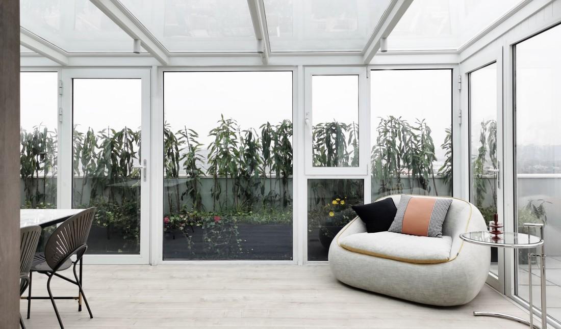 极简温暖的空中别墅设计-8