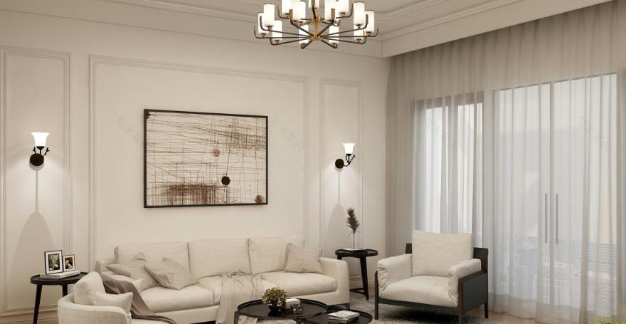 北欧风“留白之美”室内设计案例-5