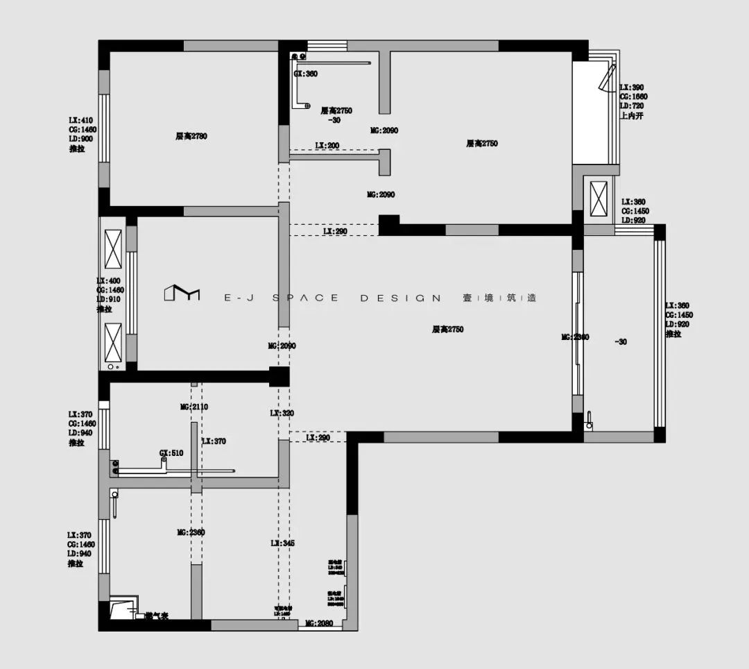 120㎡治愈之家丨壹境筑造-78