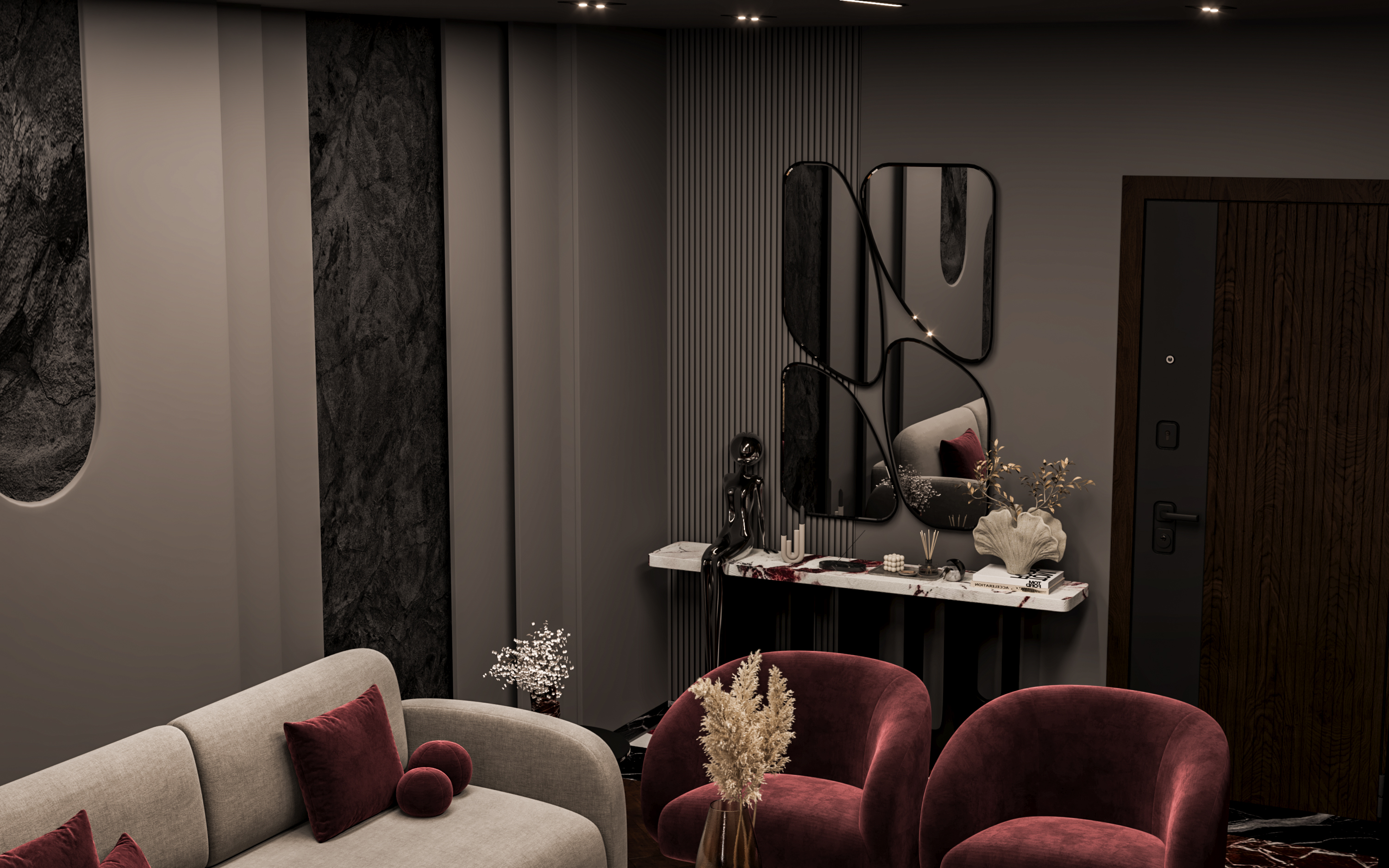 dark luxury reception-4