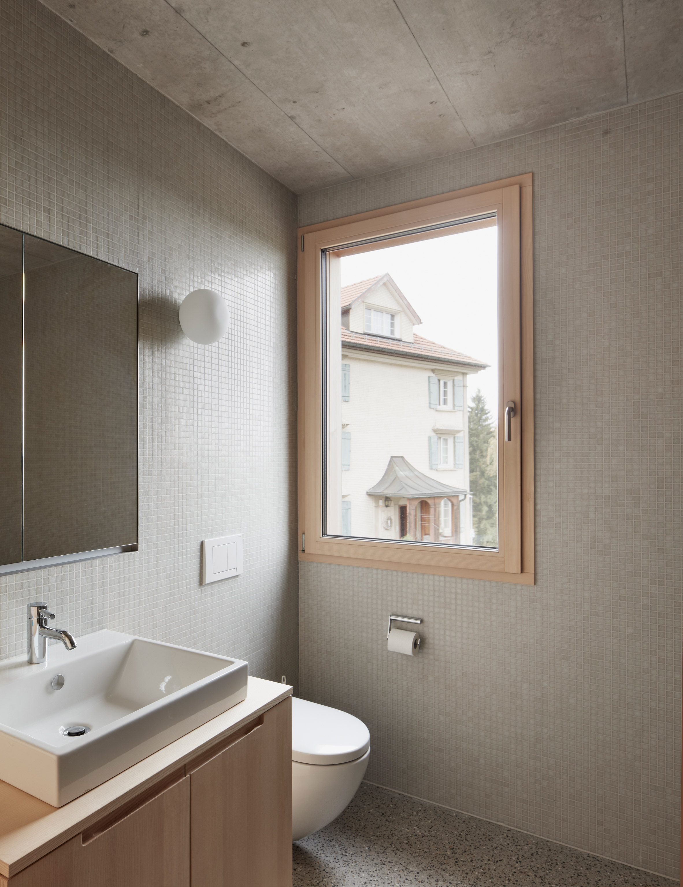 Bernardo Bader references traditional Alpine architecture in larch home for art collector-14