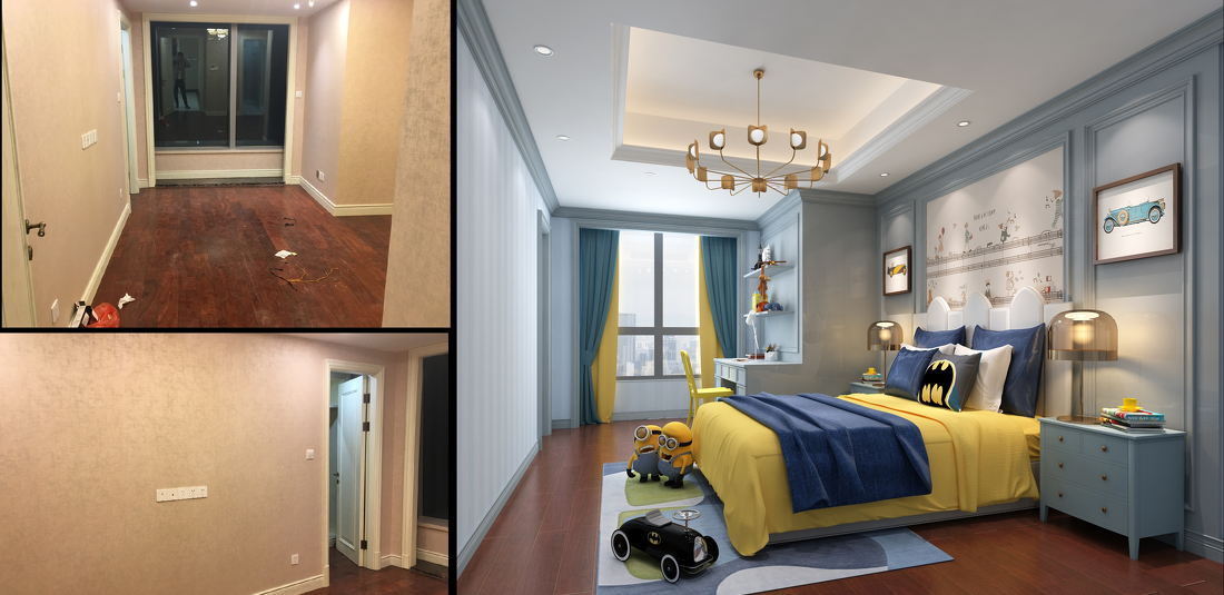 东方之门家庭住宅，打造多功能空间-8