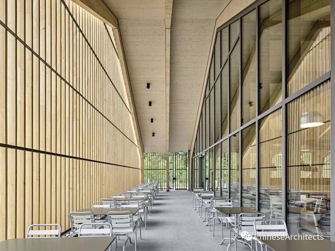 瑞士 Gotthard Rest area 自然风光中的轻型木结构设计-13