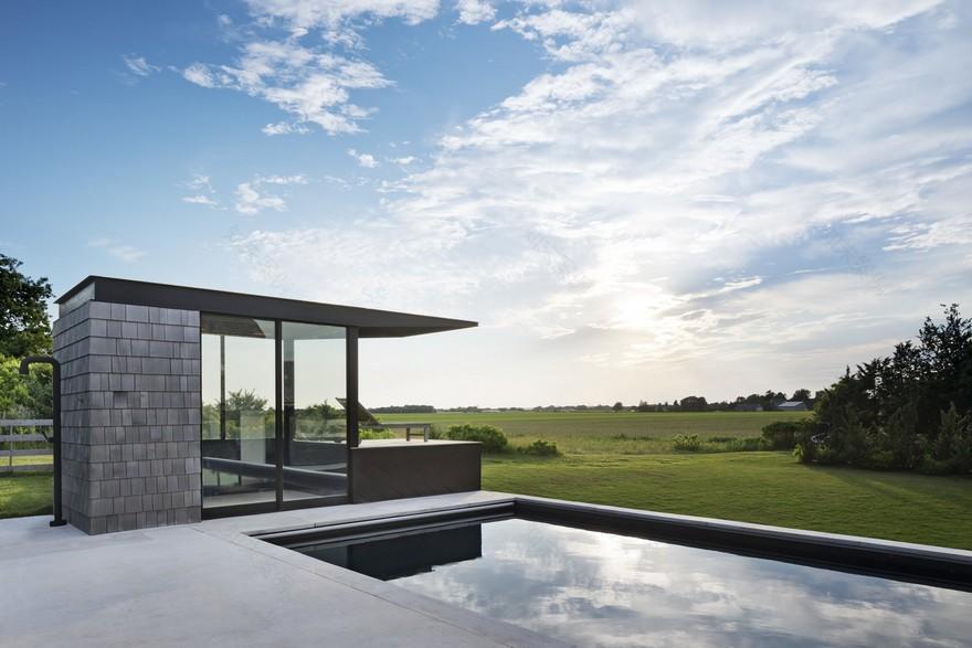 纽约 Sagaponack 的多层次生态住宅-20