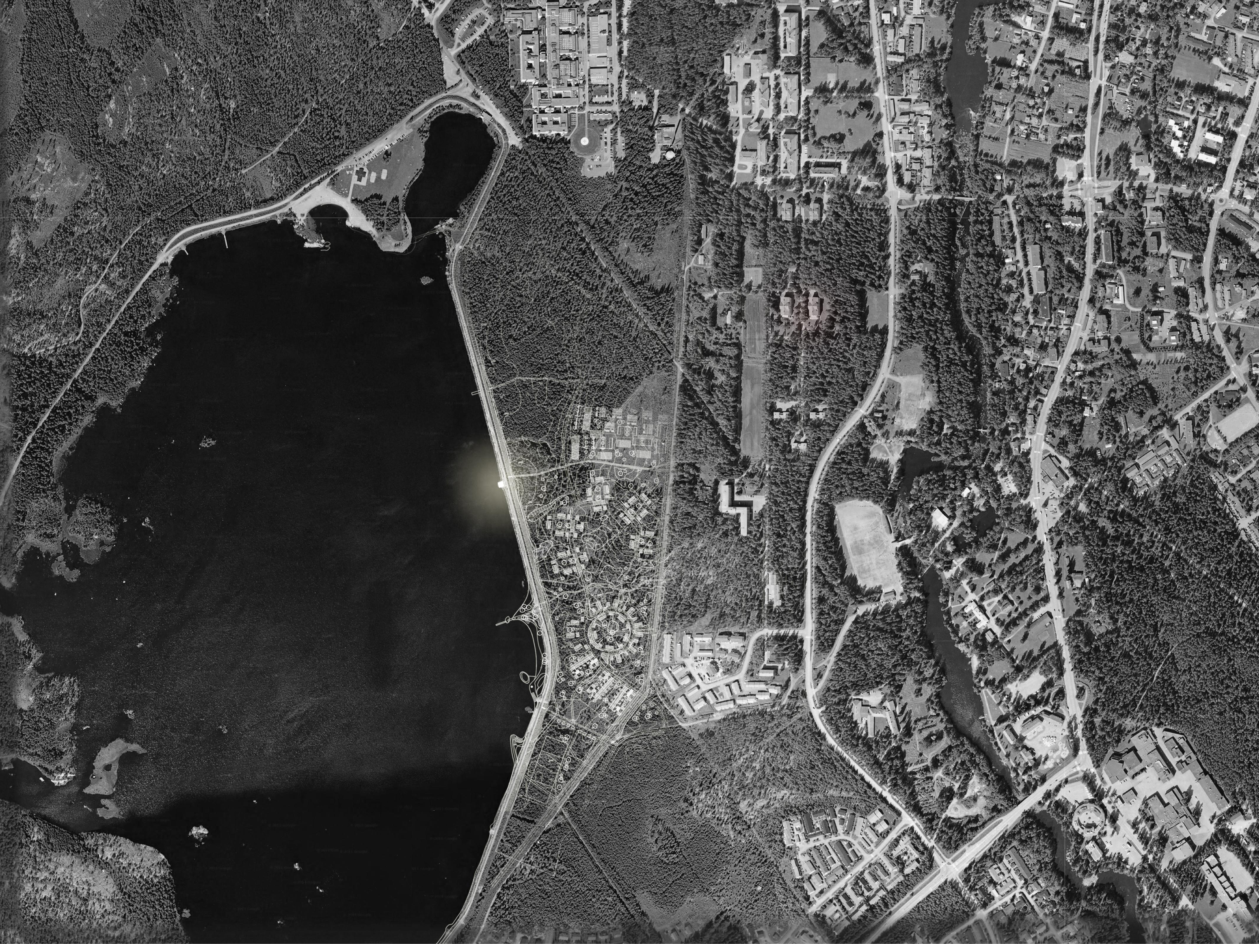 芬兰 Sein joki 市潜望镜塔——木构观景新地标-53