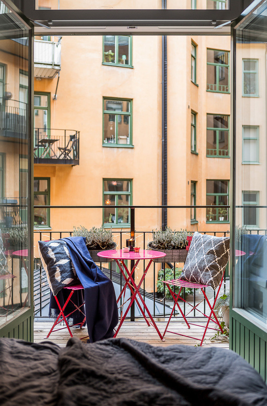 【Maple】Balcon en couleur pour appartement gris-16