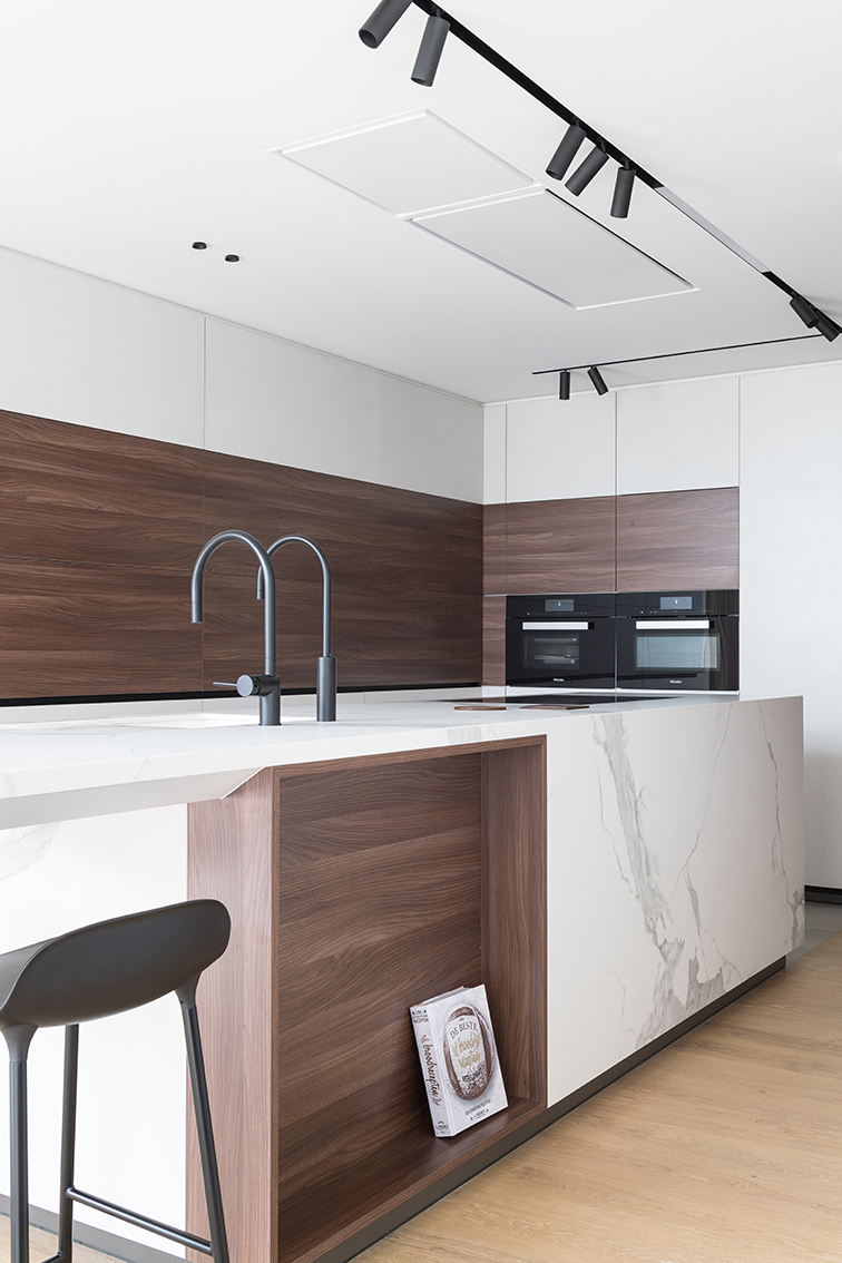 豪华厨房整体翻新项目丨室内建筑师Alexander Hugelier-11