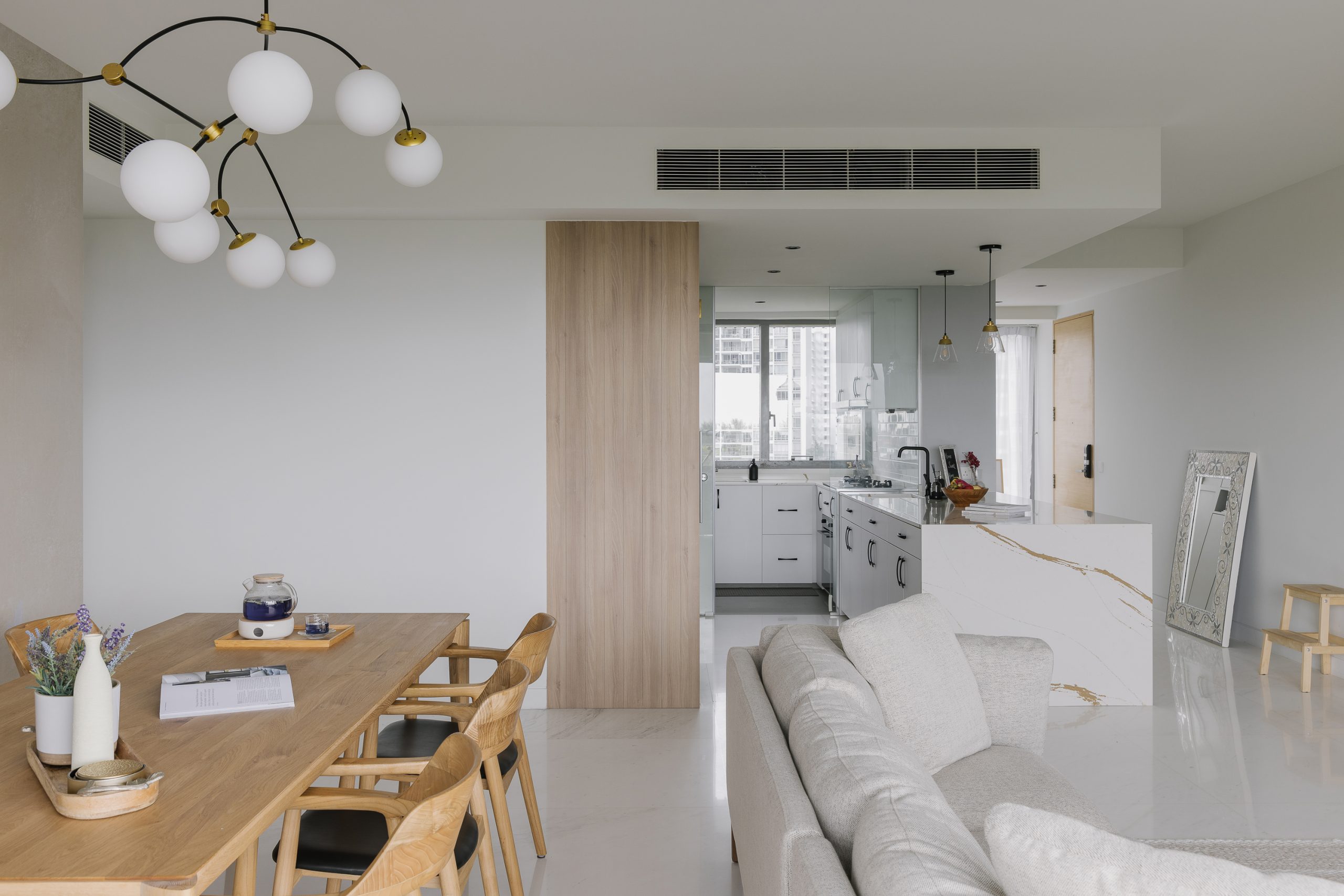 Silversea  3  BR Condo现代加州海岸风住宅丨新加坡丨The Interior Lab-21