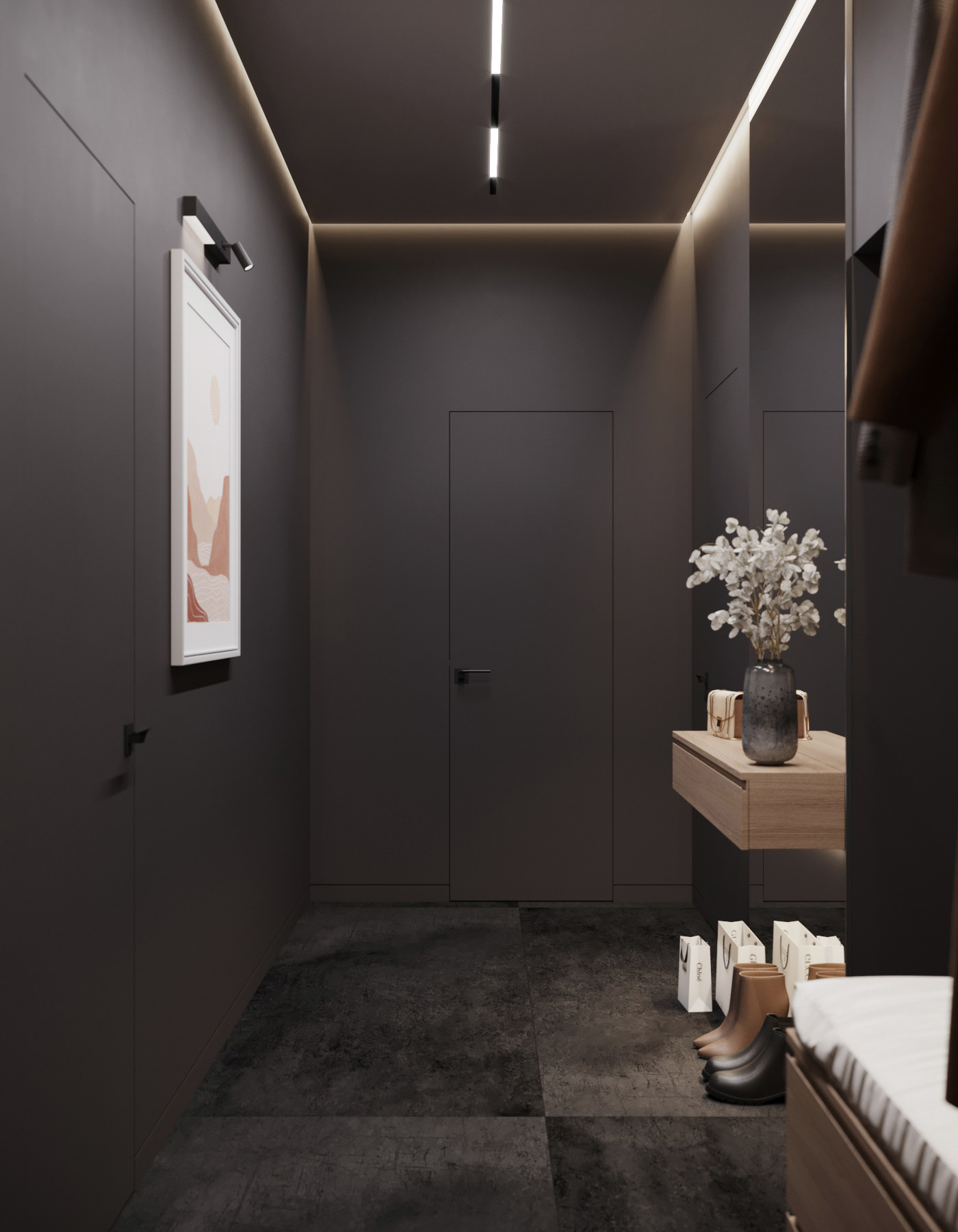 原木与灰色 打造舒适温暖的居住空间                     -4