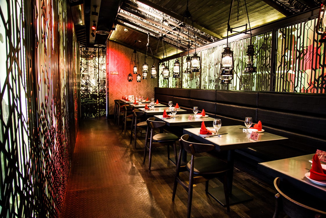 品川长泰店 | 铁艺、陶瓦与煤油灯的威廉古堡风格-12