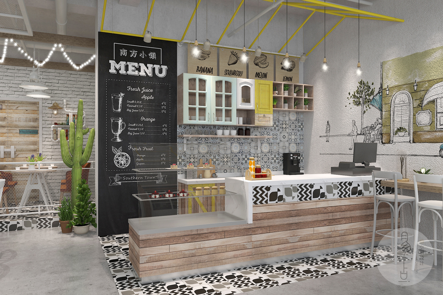 南方小镇餐厅-1