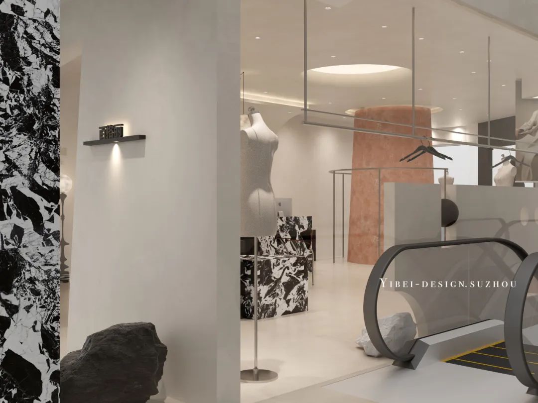 极简中呼吸着松弛丨商业空间设计丨中国苏州丨YIBEI DESIGN-18