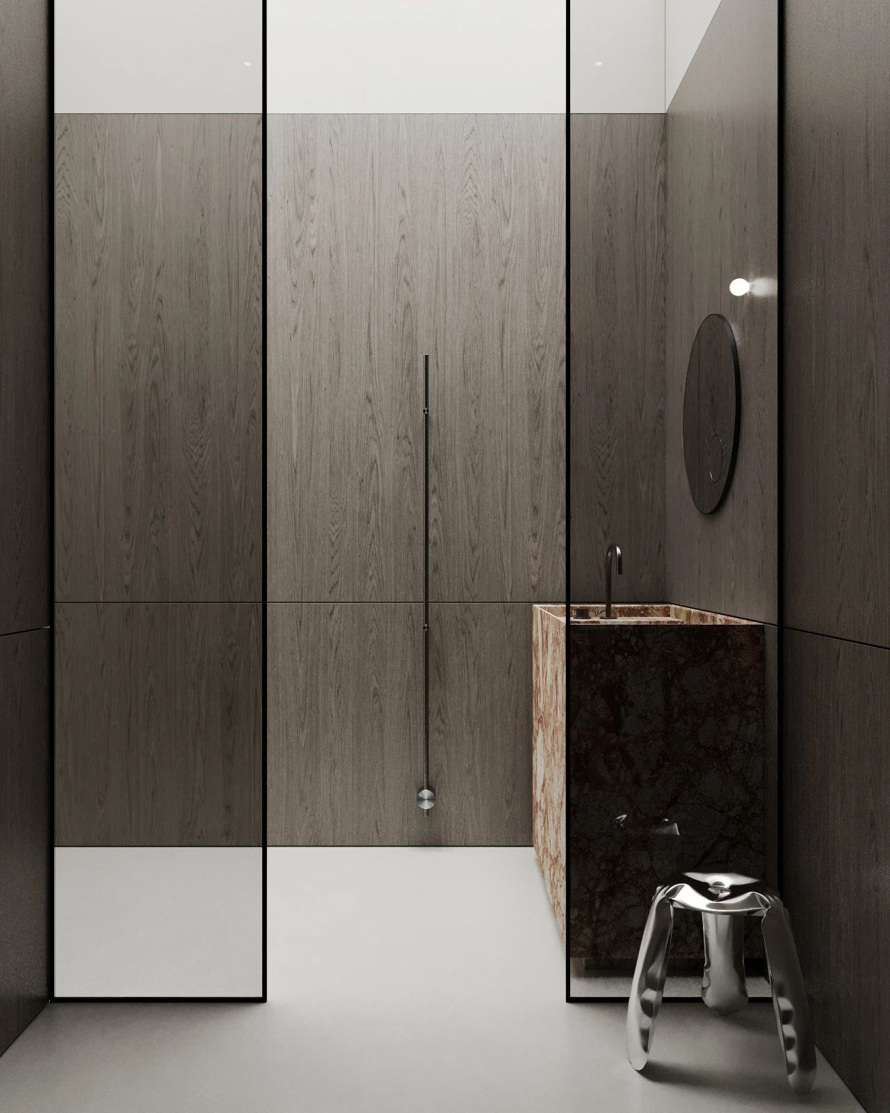 莫斯科地区豪华简约小屋丨俄罗斯莫斯科丨NUMÉRO A,,ATELIER D’INTERIEUR-54