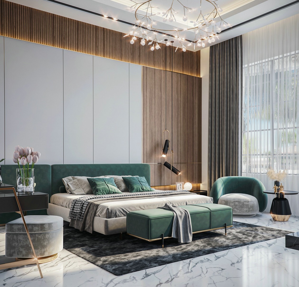 绿色系 低调色彩构筑精致生活-5