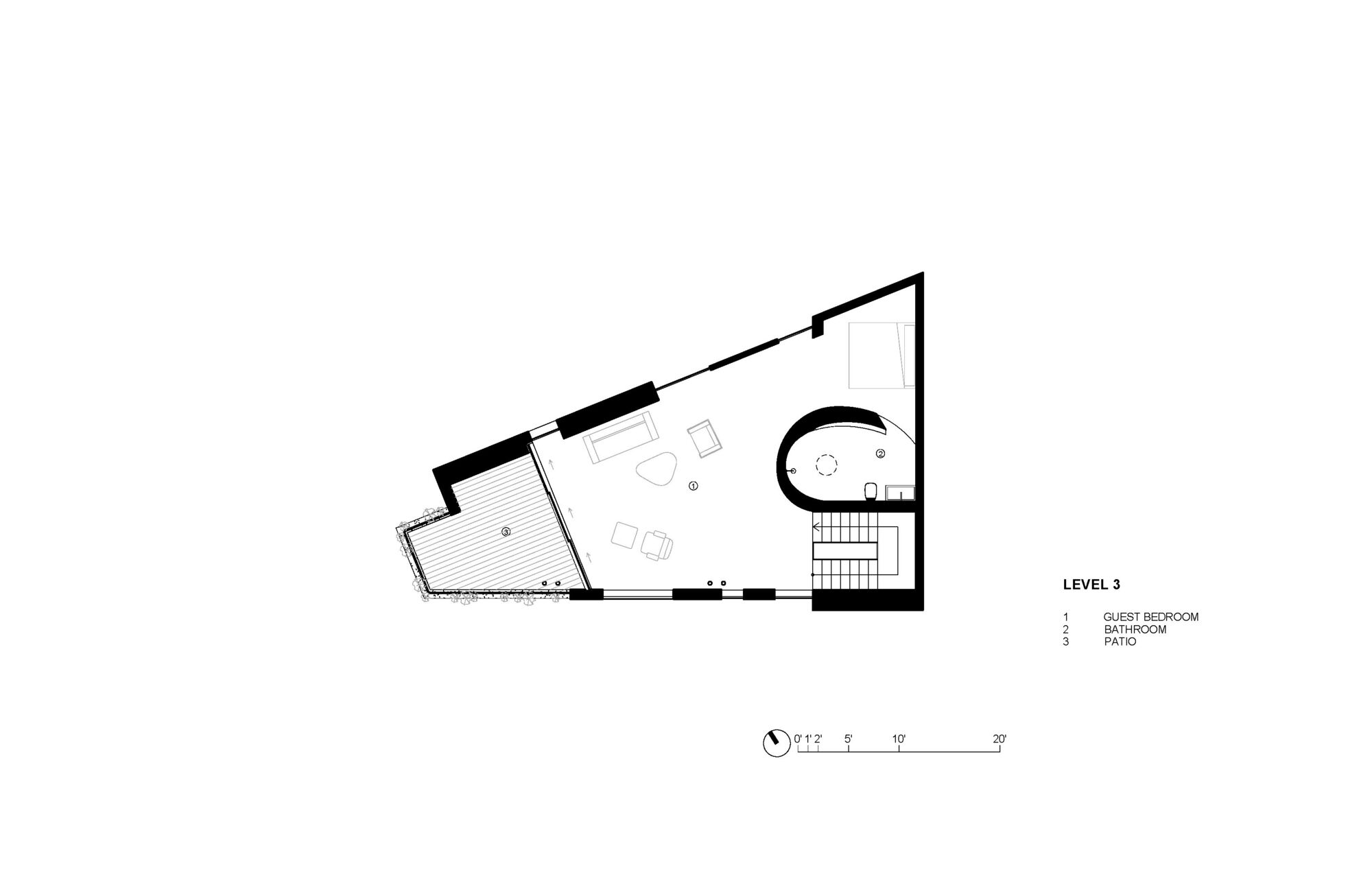 牛津三角屋丨美国丨M Royce Architecture-70