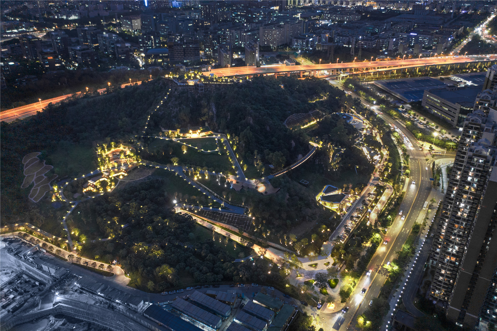 深圳•西丽生态公园丨中国深圳丨创以景设计团队-53