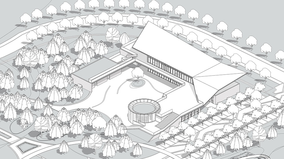 大地之痕：七色山矿坑花园游客中心 ，青岛 / UUA建筑师事务所-9