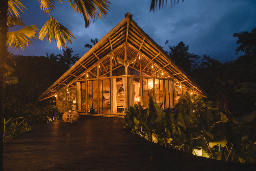 印尼生态竹屋——Hideout Falcon-12