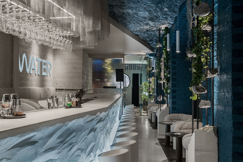 莫斯科河畔的"水"吧-0