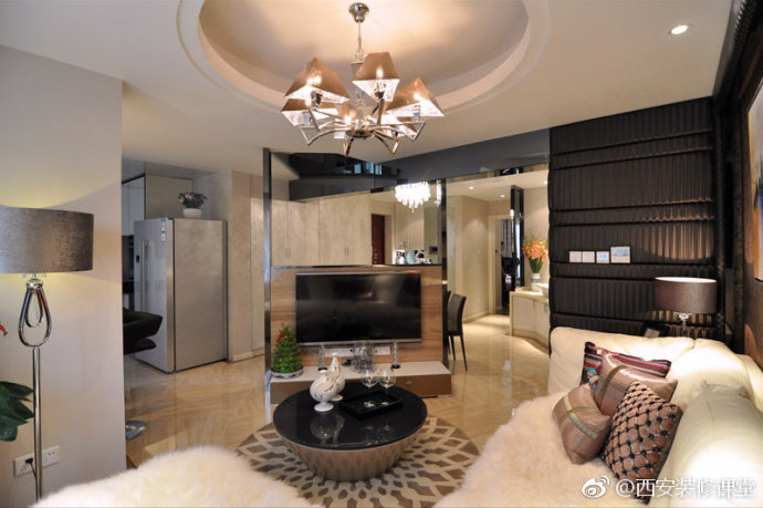 简约奢华风,释放空间的生活艺术-3