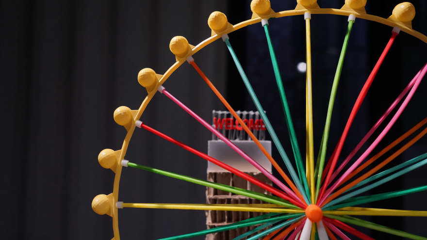 第五立面交响曲第九届深双南头古城分展场艺术装置丨厘米制造-31