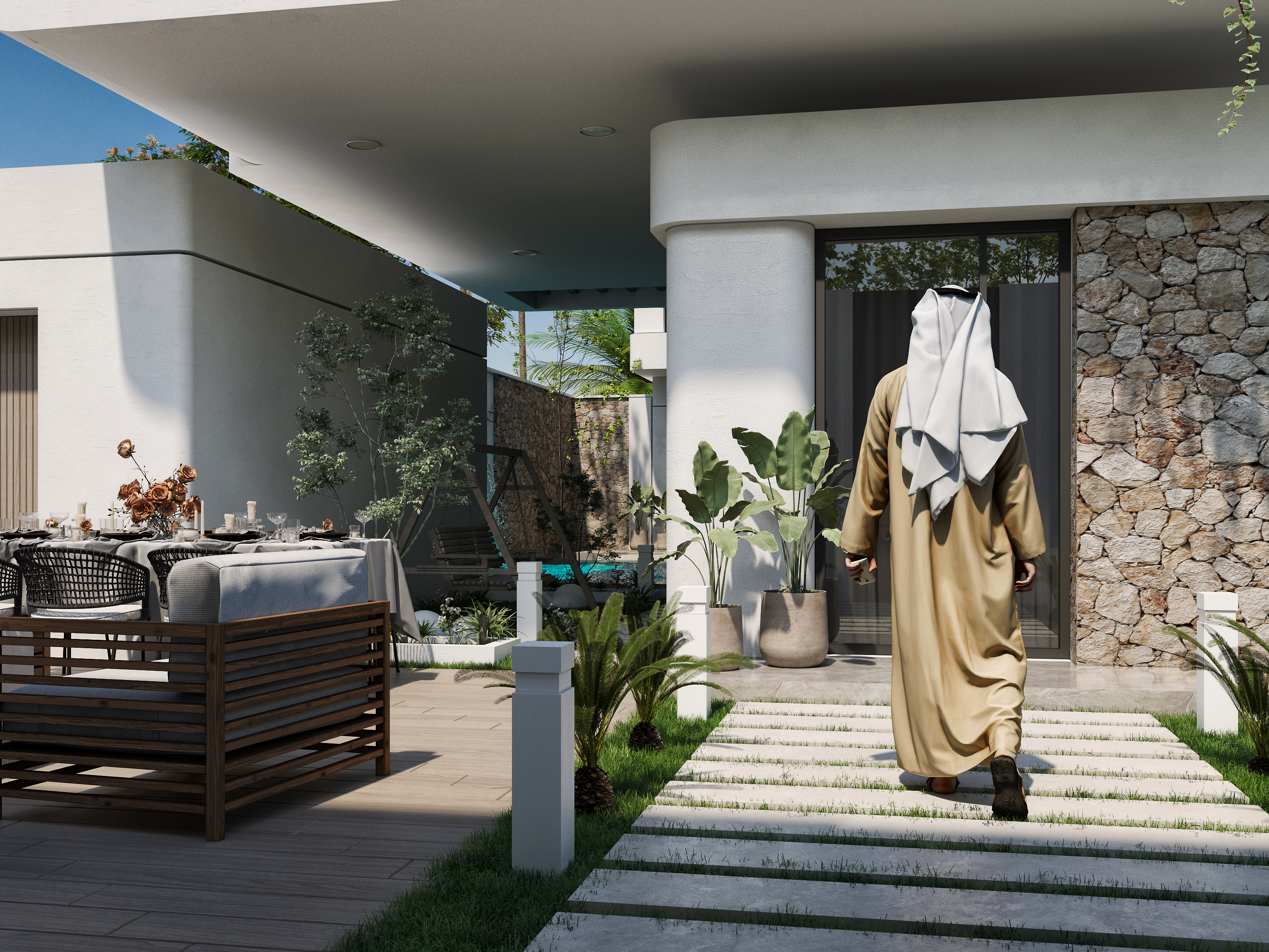 Modern Chalet in KSA-4