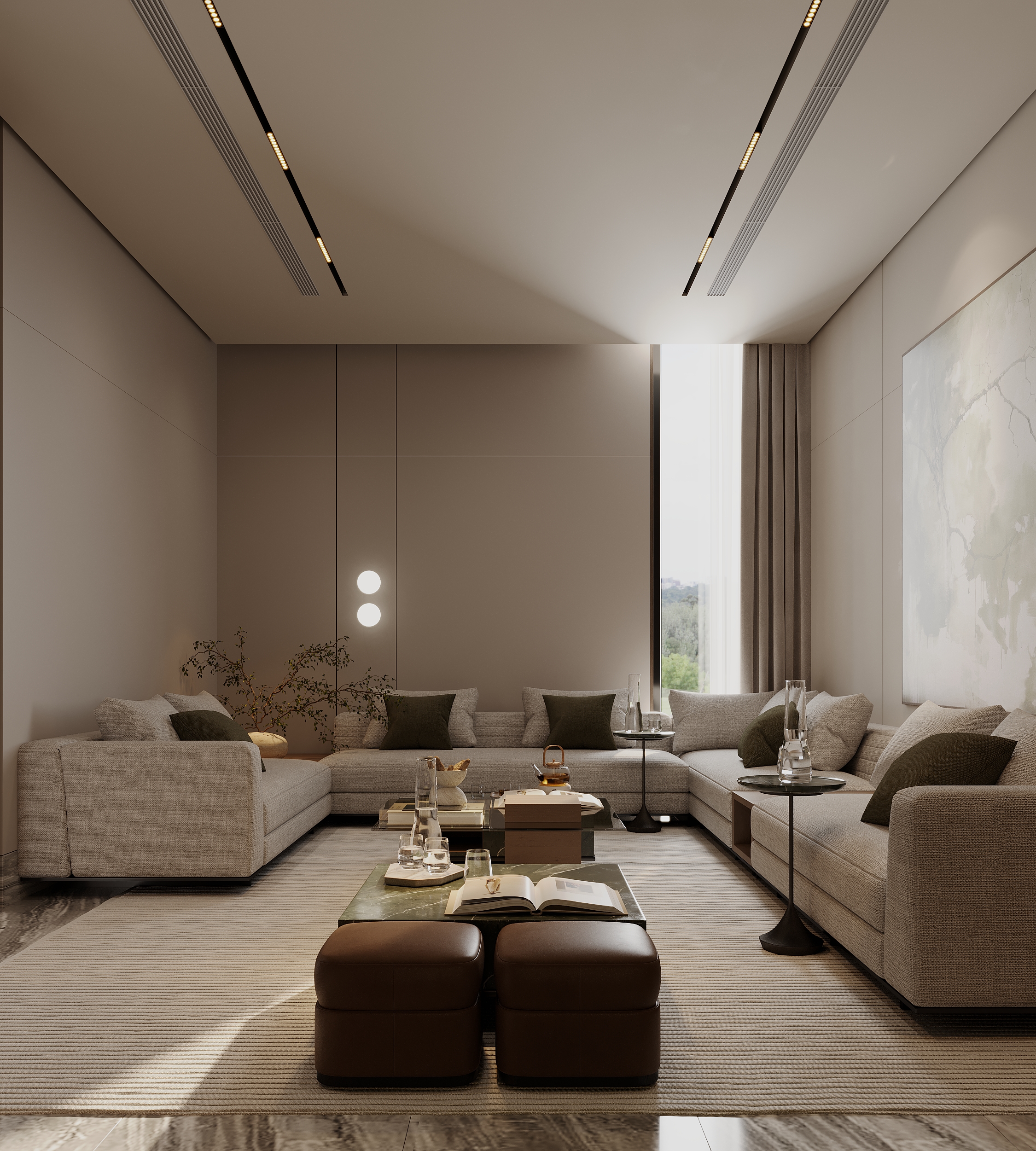 议会厅设计（注：Majlis常见指议会厅、会议室等，这里结合语境推测为该含义进行翻译，若有特定背景可根据实际情况调整） 丨沙特阿拉伯-4