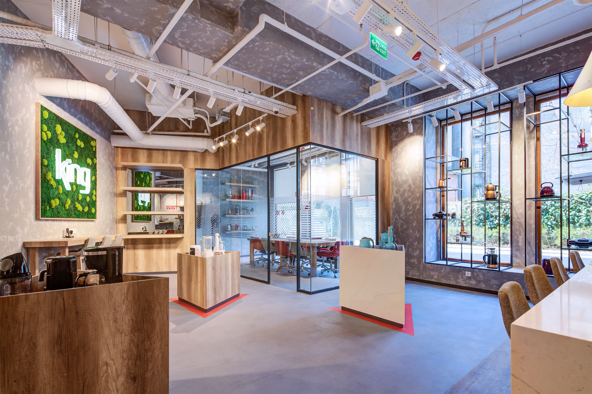 土耳其 King Home 家电办公展示空间丨土耳其伊斯坦布尔丨PIM Architects-6