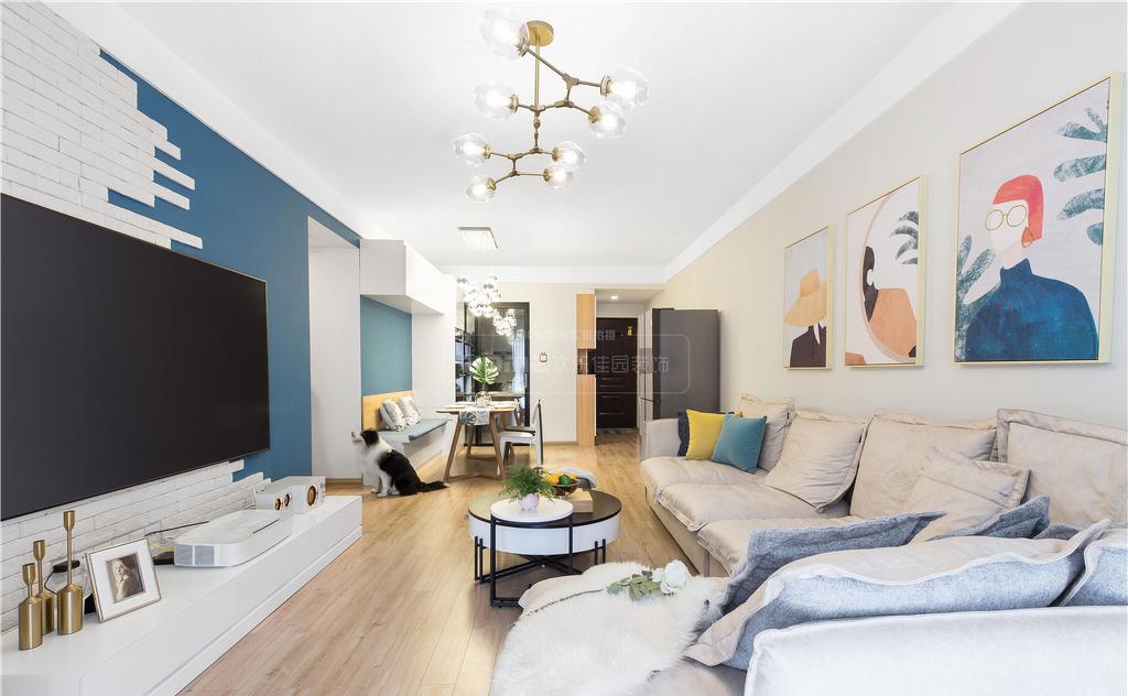 温馨色彩碰撞,个性空间打造-4