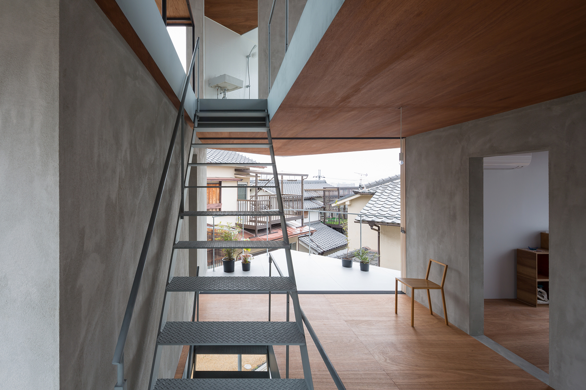 绫目池的房子丨日本奈良丨Ippei Komatsu Architects-17