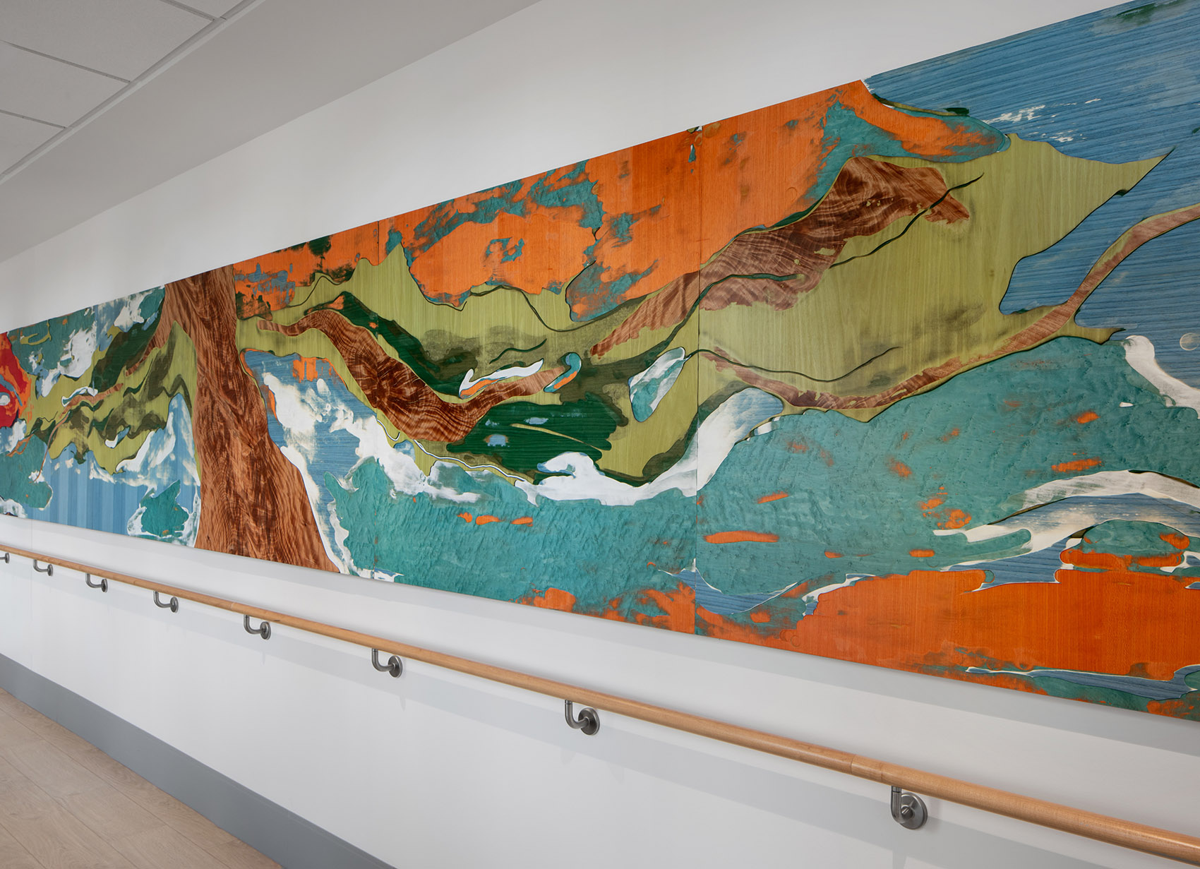 Le cycle du présent装饰壁画，加拿大 / Yechel Gagnon-43