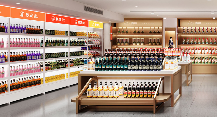 酒悦阁·酒类连锁品牌形象店丨中国安阳丨九一堂-33