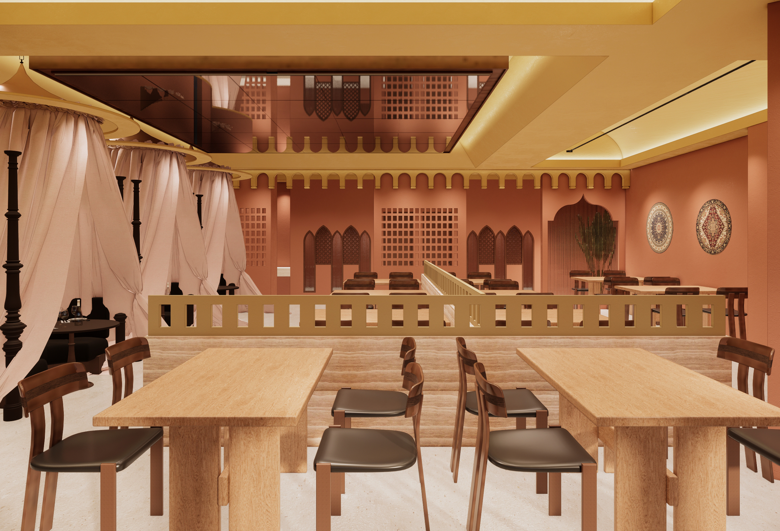 福州新粤情新疆菜丨中国福州丨Znd设计事务所-17