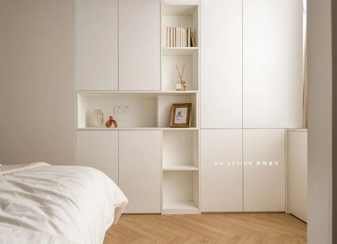 景新花园奶油轻法式住宅丨启物设计-51