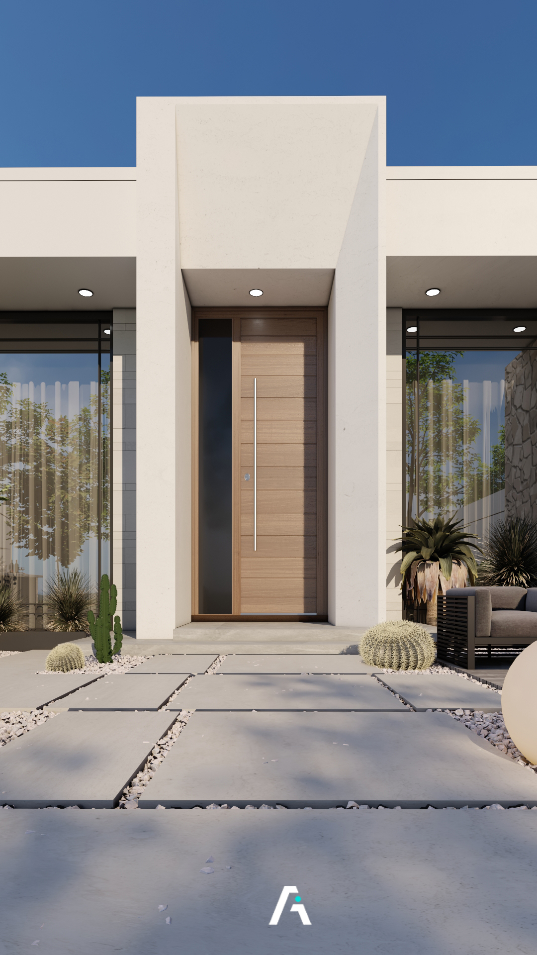 Chalet 现代风格别墅外观设计丨沙特阿拉伯麦地那-4