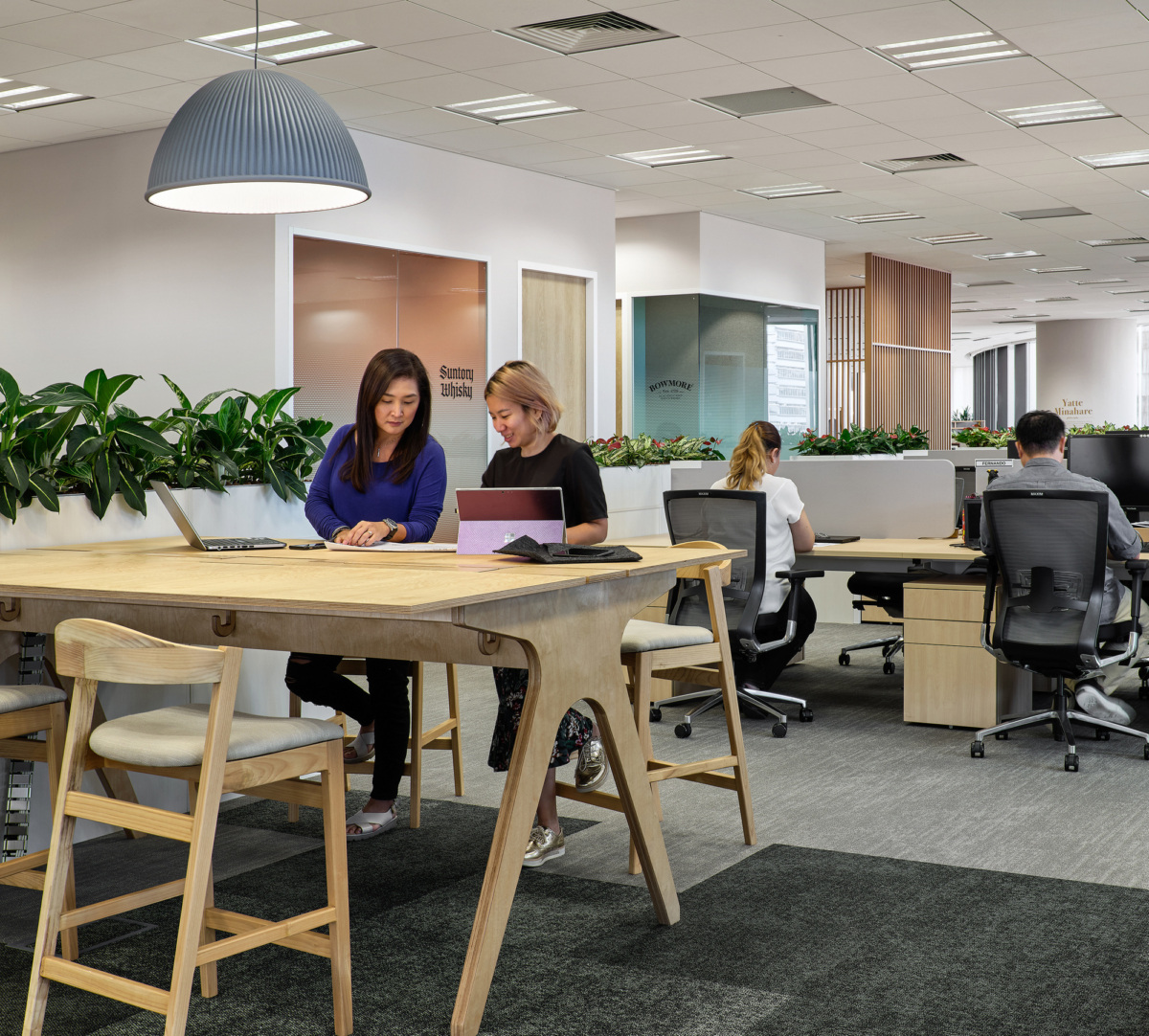 新加坡 Beam Suntory 办公室——融合东西方文化的活力空间-25