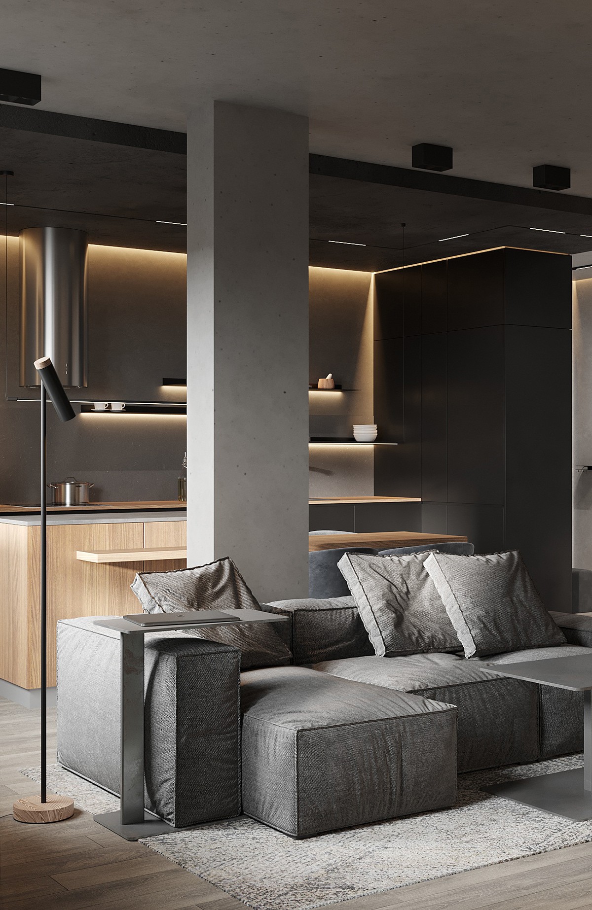 乌克兰基辅小空间公寓设计-2