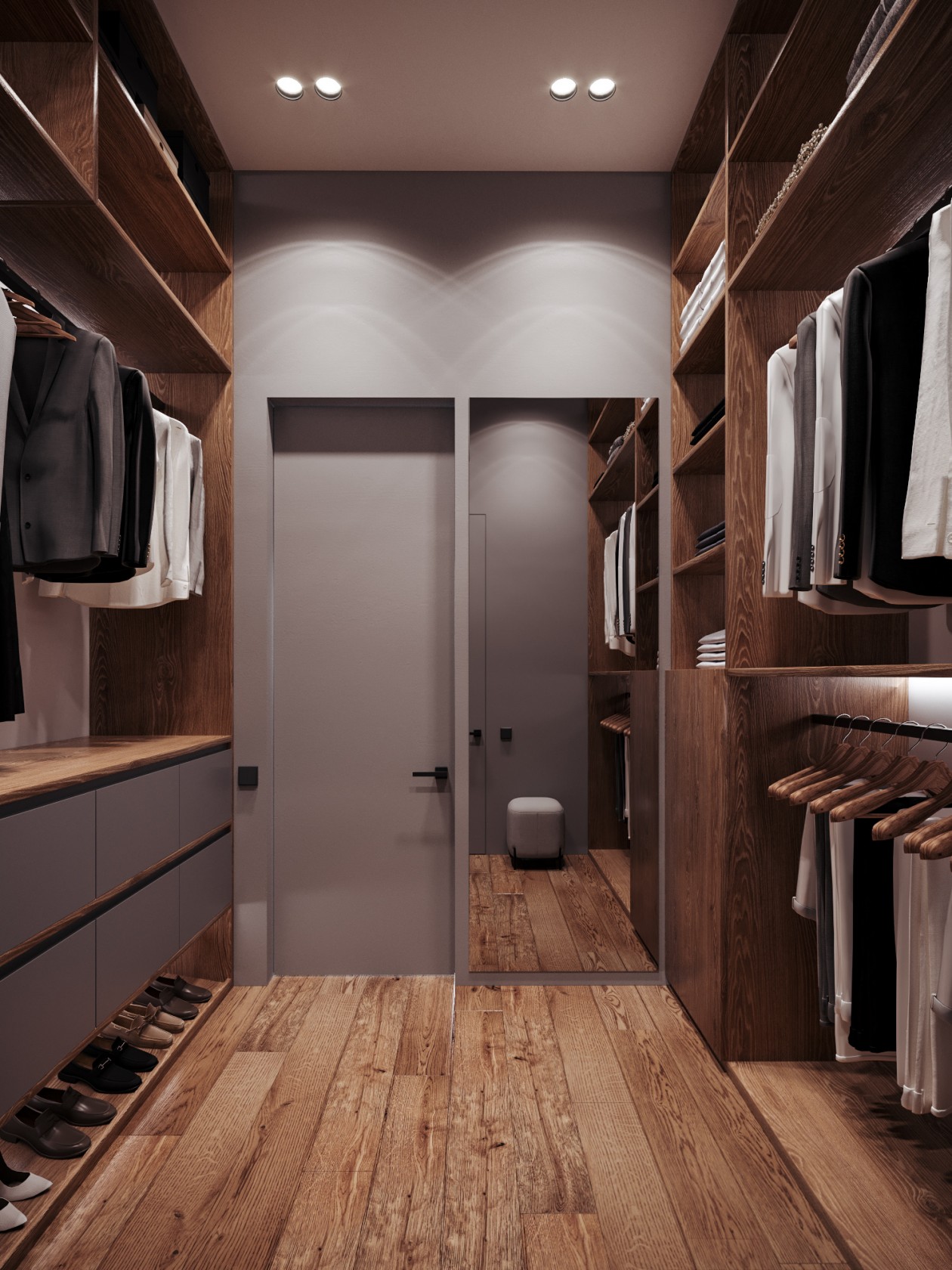 120㎡公寓 舒适温暖有质感的轻工业风 美腻-18