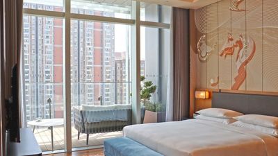 西安高新凯悦尚萃酒店丨中国西安丨隈研吾,Kokaistudios-26