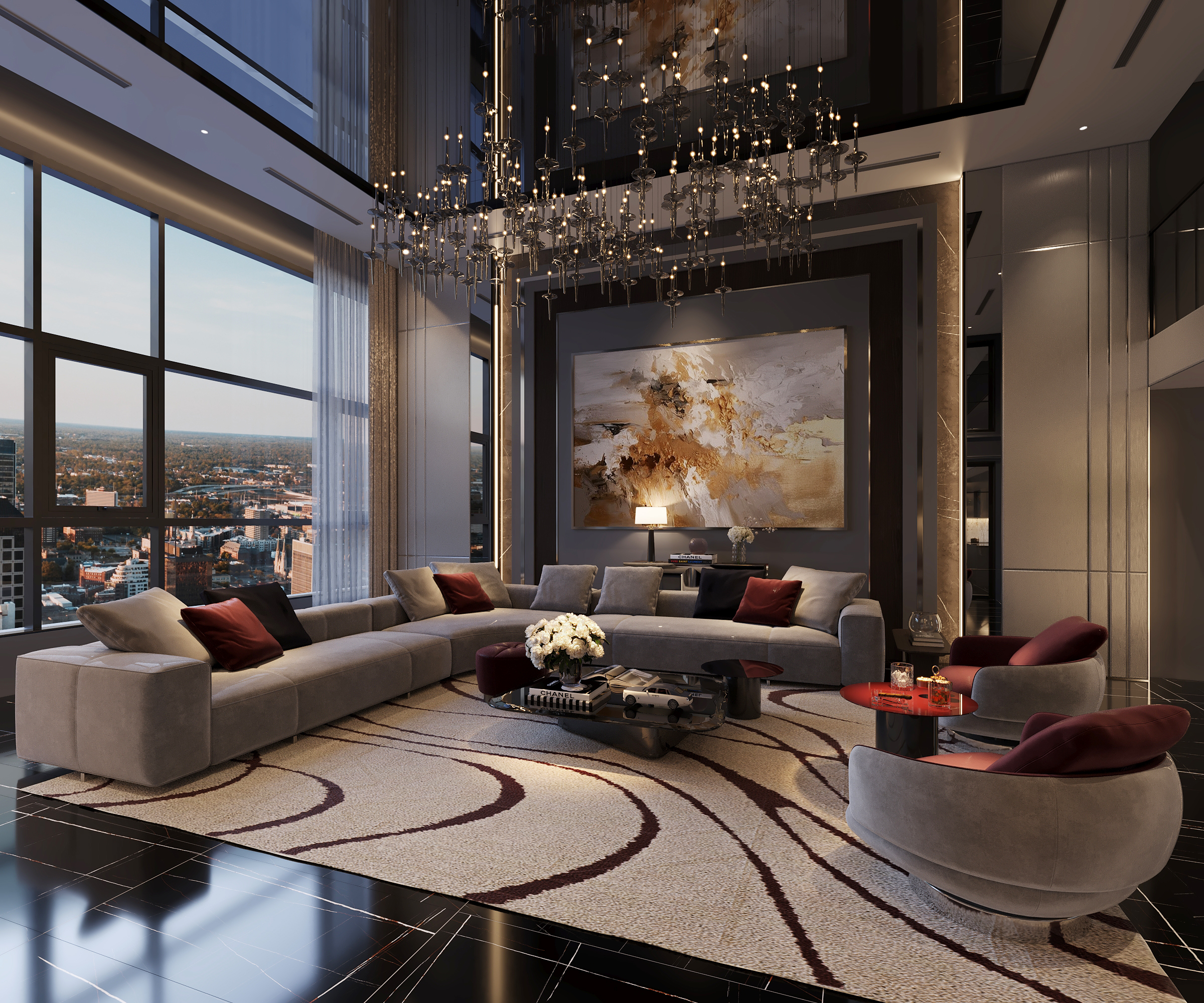 DARK LUXURY PENTHOUSE（黑暗奢华顶层公寓）-8