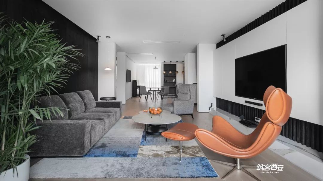 西安胡剑新作 | 400㎡大平层住宅，满足三代人五只猫的舒适生活-32