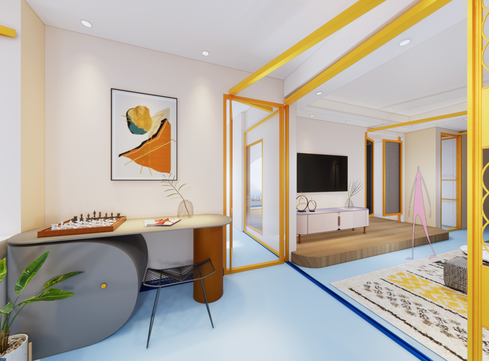 象山民宿、税务局大厅改造等——17 级室内设计优秀作品展示-184