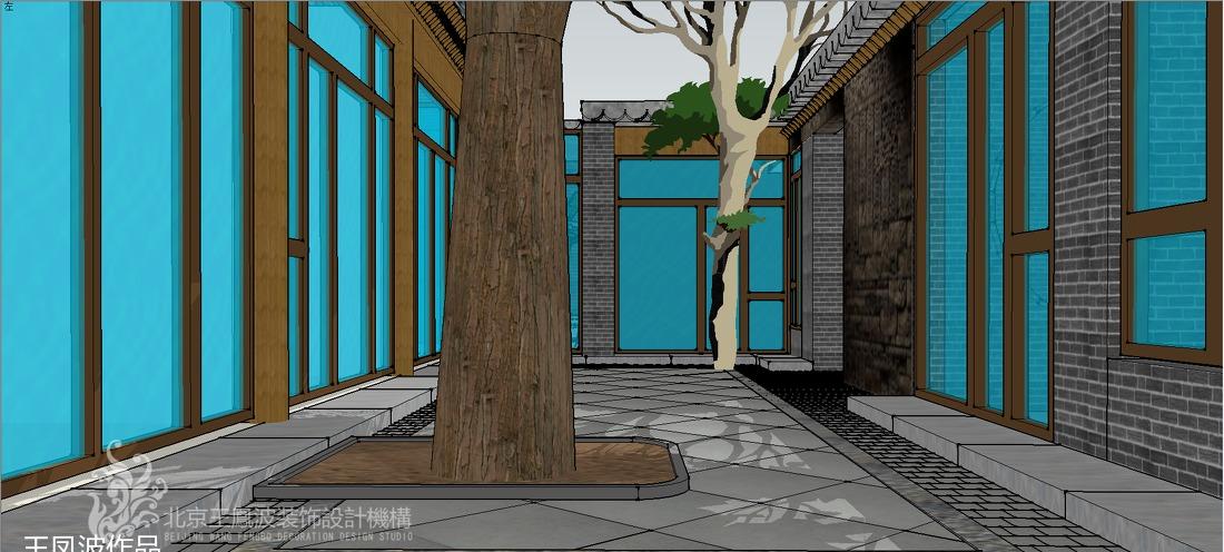 四合院民宿酒店设计及施工-8